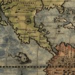 Historyczna mapa świata w XVI wieku